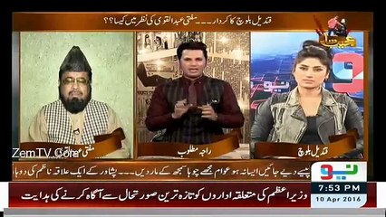 Jo Offer Apne Afridi Ko Di Thi Wo Offer Kabhi Mufti Sahab Ke Lie Bhi Hogi.. Qandeel Answers
