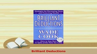 Read  Brilliant Deductions Ebook Free