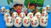 Huevo Sorpresa Dora la exploradora y Go Diego Go. Dora The Explorer Surprise eggs