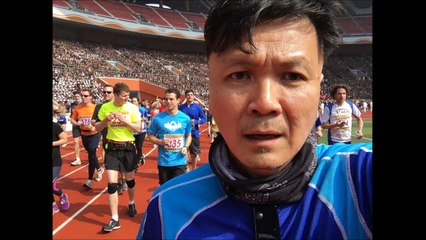 10km route of Pyongyang marathon 2016