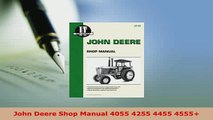 PDF  John Deere Shop Manual 4055 4255 4455 4555 Read Online