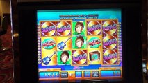 THE MONKEES Penny Video Slot Machine with BONUS Las Vegas Strip Casino
