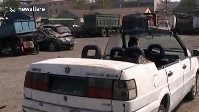 Man cuts roof off car to create 'sports car', gets fined for speeding