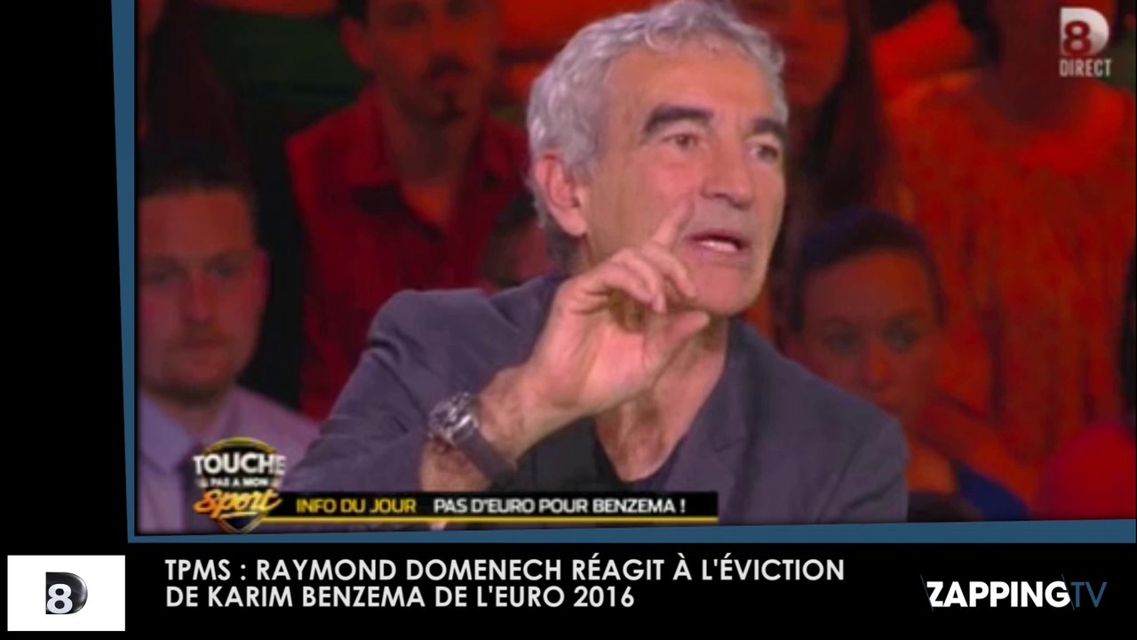 TPMS : Karim Benzema écarté de L’Euro 2016, Raymond Domenech soutient cette décision (Vidéo)