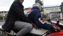 This is how idris Sultan and captain Khalid entered Nairobi city for East africa comedy