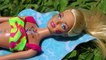 PRANK MAKEOVER Barbie TATTOO Frozen Parody Kristoff Elsa, Princess Anna & Barbie Toy Funny