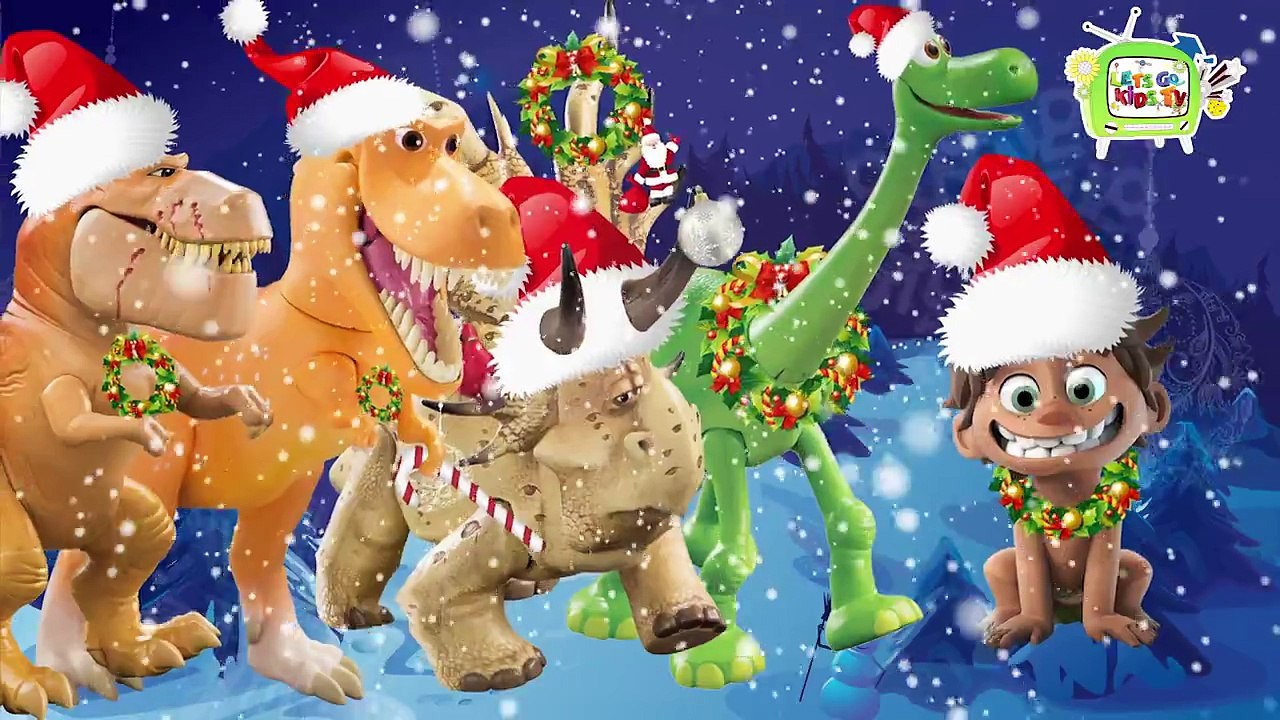 DADDY Butch The Good Dinosaur FINGER FAMILY Kids Songs Merry Christmas Nursery Rhyme Baby songs