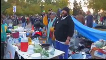 Occupy Denver: Police Shoot Mace & Pepper Balls at Protesters (7NEWS)