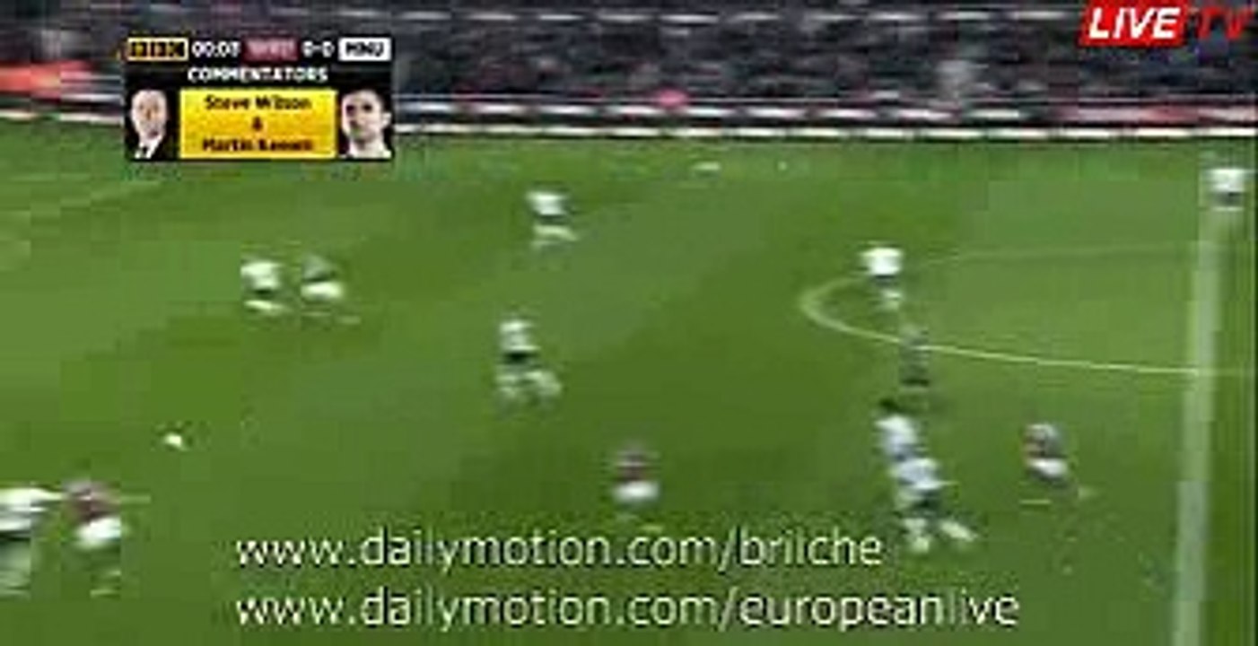 Andy Carroll Amazing SHOOT - West Ham vs Manchester United - 13.04.16