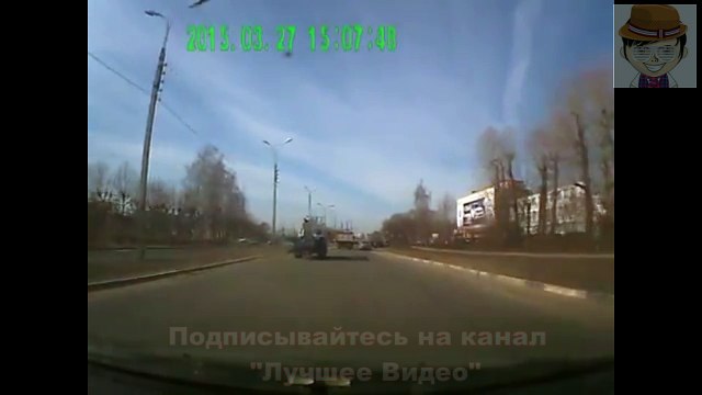Камаз протаранил трактор - ДТП в Иваново 27.03.2015