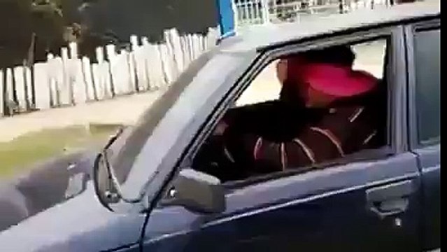 new driver face accident while driving