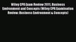 Read Wiley CPA Exam Review 2011 Business Environment and Concepts (Wiley CPA Examination Review: