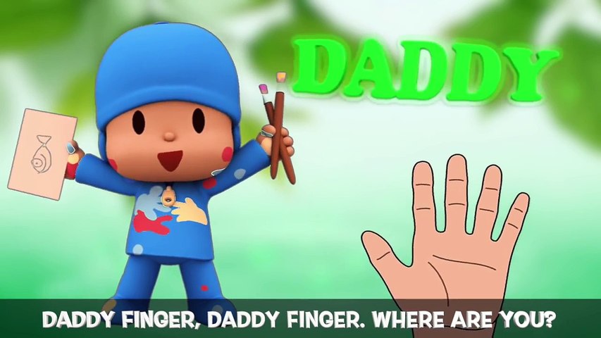 Finger Family Song with Pocoyo and Friends!