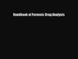 Download Handbook of Forensic Drug Analysis PDF Free