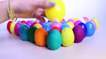 FROZEN Surprise Eggs Disney Princess Peppa Pig Pocoyo Dora Spider-Man Play Doh Eggs Huevos Sorpresa