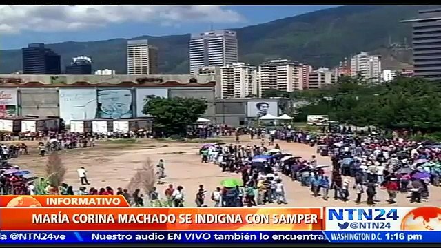 María Corina Machado publica videos sobre crisis económica en Venezuela, tras declaraciones de Ernesto Samper