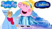PEPPA PIG Transforms into Disney Princess Cinderella and Maleficent | Fun Coloring Videos For Kids