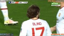 Goal Raul Jimenez - Benfica 1-0 Bayern Munich (13.04.2016)