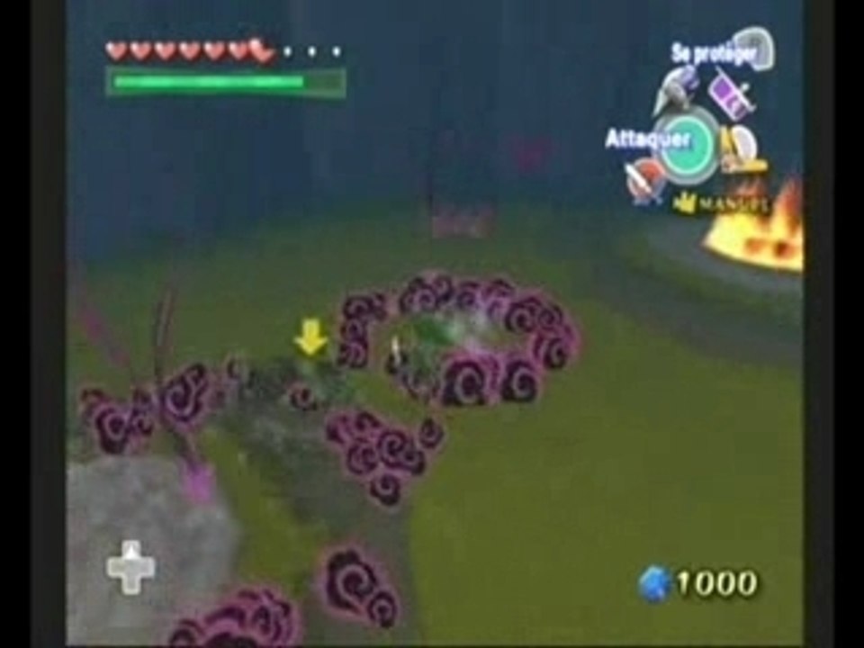 Zelda Wind Waker : Caverne de l'Île de l'Aurore