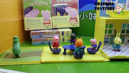 Playset O Mundo da Peppa Pig com 6 Casas TOYSBR Casa de Bonecas - Padaria -  Clinica Medica Toys BR - video Dailymotion