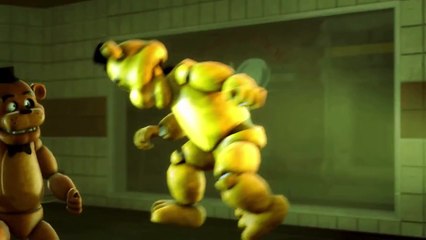 [FNAF SFM] Mortal Kombat X - Springtrap Vs. Gold Freddy