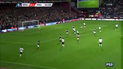 Marouane Fellaini Goal - West Ham 0-2 Manchester United - 13.04.2016