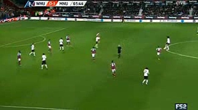 Marouane Fellaini Goal - West Ham 0-2 Manchester United FA Cup 13.04.2016 HD