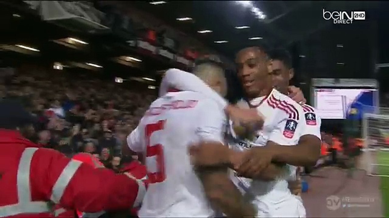 Marouane Fellaini Goal - West Ham vs Manchetser United 0-2 FA Cup 2016 HD