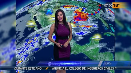 Susana Almeida Pronostico del Tiempo 13 de Abril de 2016