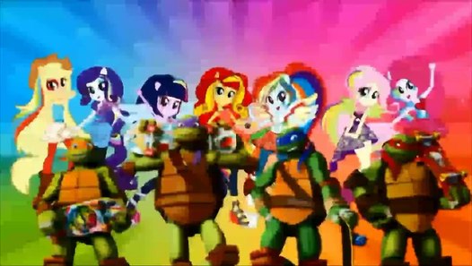 TMNT And MLP EG Rainbow Rocks Crossover Story : Episode 24 Goodbye ...