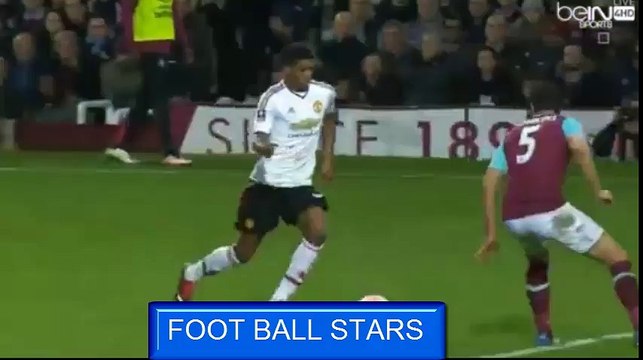 Amazing Goal Marcus Rashford West Ham vs Manchester United 0-1 Fa Cup 13.04_2016