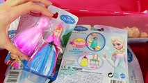 Frozen Fever Giant SURPRISE TRUNK Disney Elsa Anna New Anna Birthday movie Toys Surprise Videos