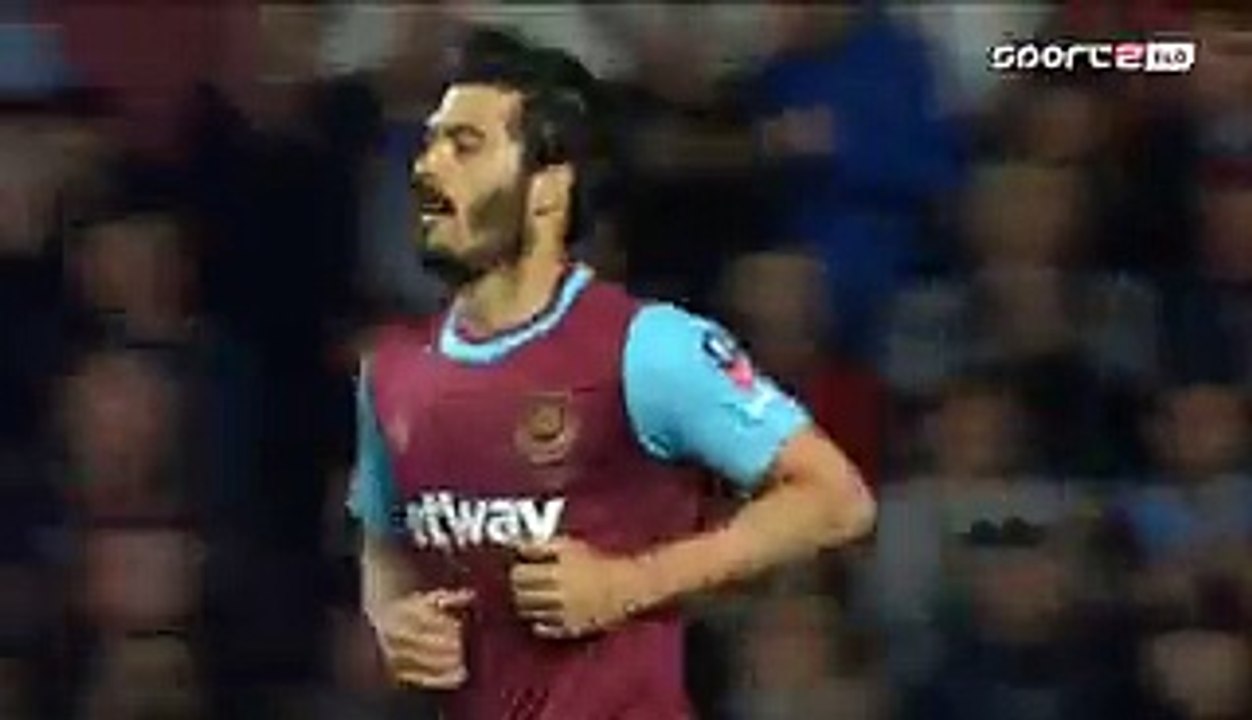 James Tomkins Goal HD - West Ham 1-2 Manchester United  - 13-04-2016