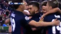 Half Time Goals - Atletico Madrid 1 - 0 Barcelona Champions League 13-4-2016
