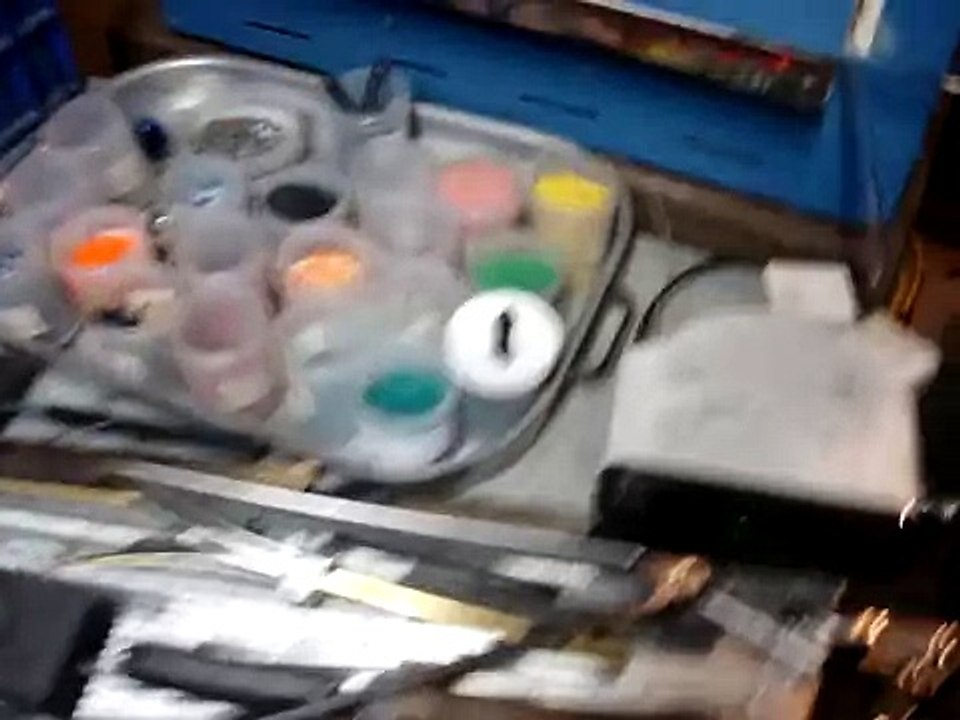 finishing glass pipe, handblown glass