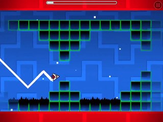 My first geometry dash level hope you enjoy it's called easlocked