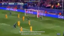 Neymar Goal Atletico Madrid 1-1 Barcelona CHAMPIONS LEAGUE