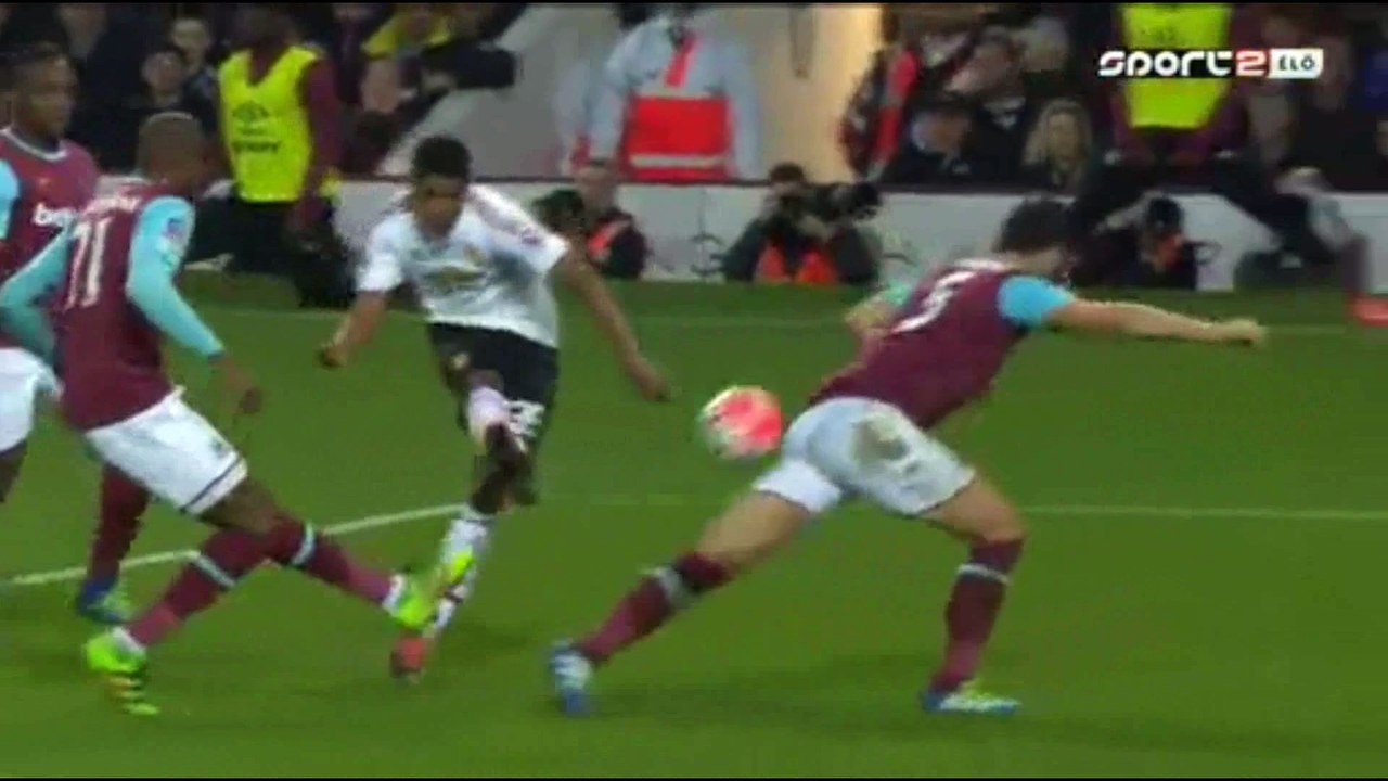 West Ham United 1-2 Manchester United - All Goals - FA Cup - 13.04.2016 HD