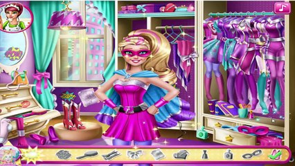 Super Barbie Closet - Barbie Super Hero Dress Up Game for Girls