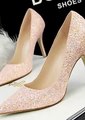 Sweet fashion wedding shoes high heels shoes.avi