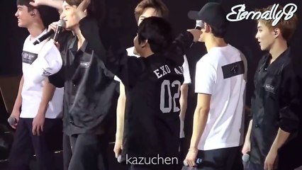 [ENG SUBS] 160305 EXOluxion Dalian Ending Ment ft Members Singing
