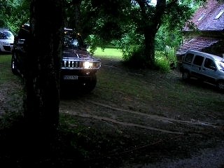 accident hummer H2 citroen C6