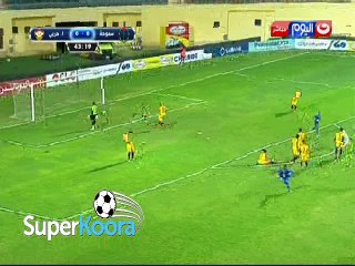 اهداف مباراة ( سموحة 1-0 الانتاج الحربي ) كأس مصر