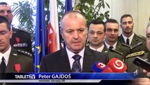 Minister obrany P. Gajdoš odovzdal ocenenia príslušníkom vojenskej polície