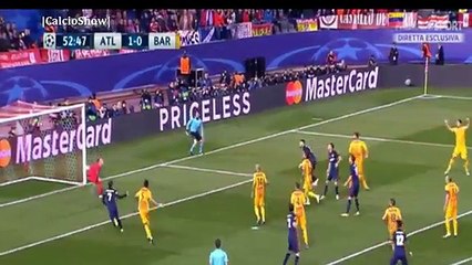 اهداف مباراة برشلونة 0-2 اتليتيكو مدريد  دوري ابطال اوروبا13/04/2016