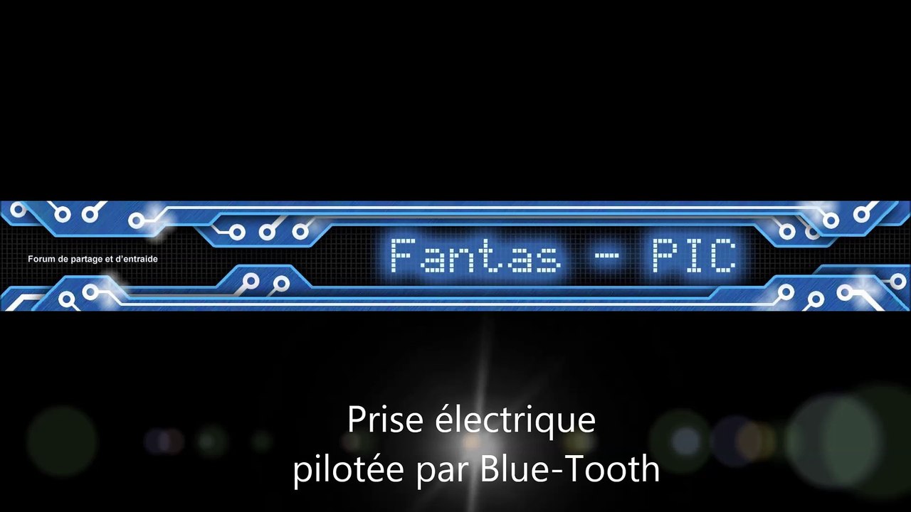 Prise électrique pilotée par Blue-Tooth