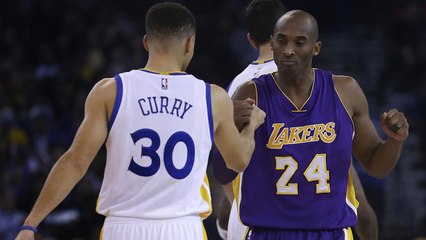 Kobe Bryant Passes The Torch To Stephen Curry