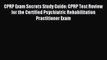 Read CPRP Exam Secrets Study Guide: CPRP Test Review for the Certified Psychiatric Rehabilitation
