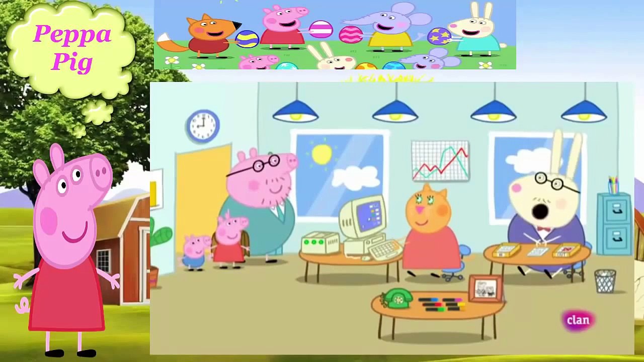 PEPPA PIG EN ESPAÑOL En la oficina de Papa Pig