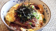 Katsudon Recipe - Japanese Cooking 101